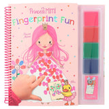 Fingerfarben Malbuch mit Farbkissen und Motiven