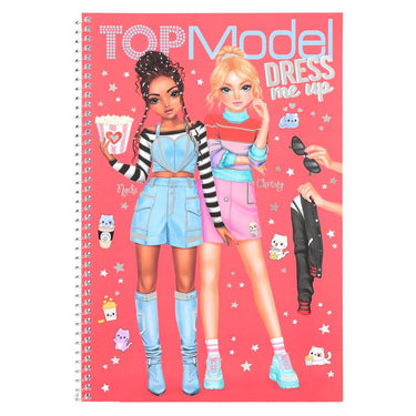 TOPModel Dress Me Up groß Stickerheft Mädchen