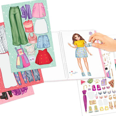 TOPModel Dress Me Up groß Stickerheft Mädchen