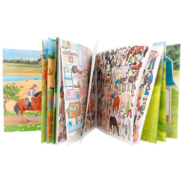 Create Your Farm Malbuch mit Stickern