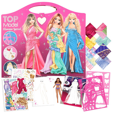 TOPModel Create your  Galmour Special Malbuch