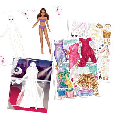 TOPModel Create your  Galmour Special Malbuch