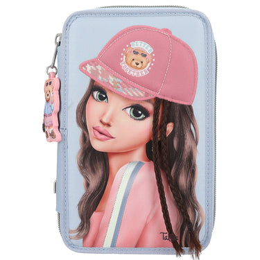 TopModel Mäppchen - 3 Fach Federtasche Team Teddy