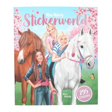 Miss Melody Stickerworld - Stickerheft mit Pferden