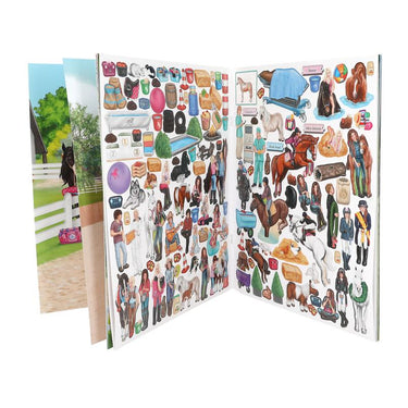 Miss Melody Stickerworld - Stickerheft mit Pferden