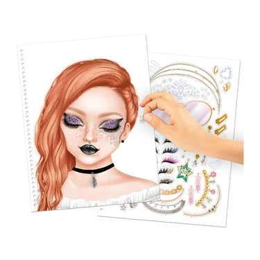 TopModel Create your Make-Up Malbuch inkl. Sticker