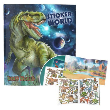 Dino World  Stickerbuch für Dinofans - Galaxy