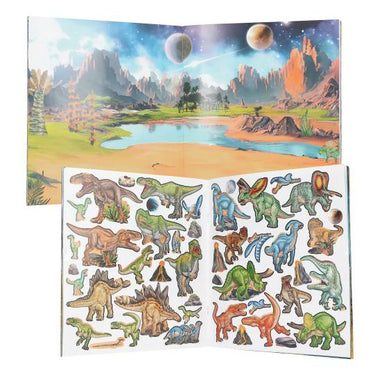 Dino World  Stickerbuch für Dinofans - Galaxy