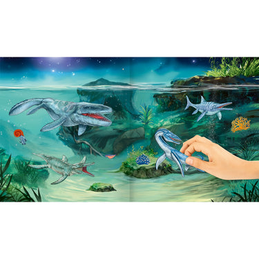 Dino World  Stickerbuch für Dinofans - Galaxy