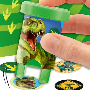 Dino World Sticker Stempel