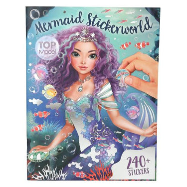 TOPModel Stickerbuch Metallic Meerjungfrau Stickerworld