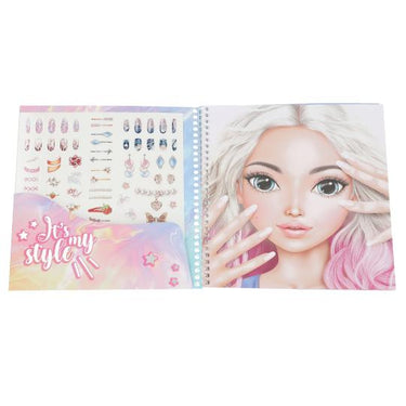 TOPModel Dress Me Up Stickerheft  Make-Up