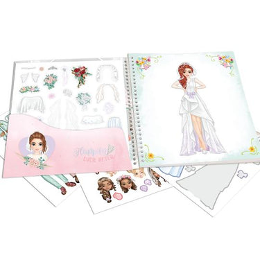 TOPModel Dress Me Up Stickerheft Wedding