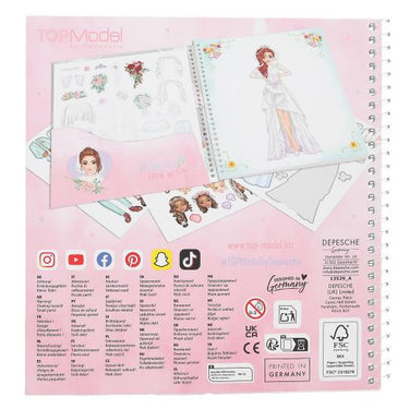 TOPModel Dress Me Up Stickerheft Wedding