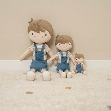 Kleine Stoffpuppe / Kuschelpuppe Jim (35cm)