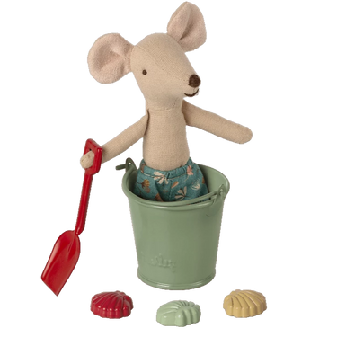 Strand Set -Schaufel, Eimer & Muscheln