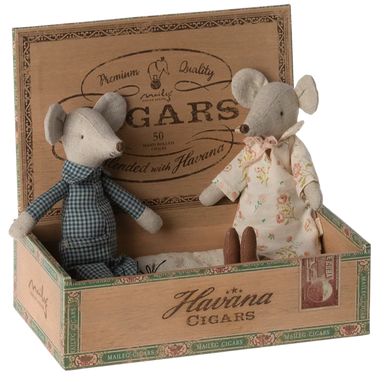 Oma und Opa Maus in der Box - Maileg