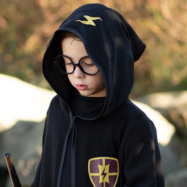 Zauberer Umhang mit Brille / Zauberer Kostüm
