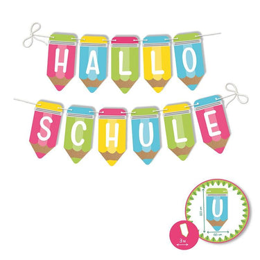 ABC CHAMPIONS Girlande zum Schulstart