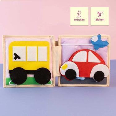 Mini Quiet Book - Autobahn