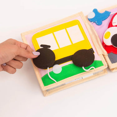 Mini Quiet Book - Autobahn