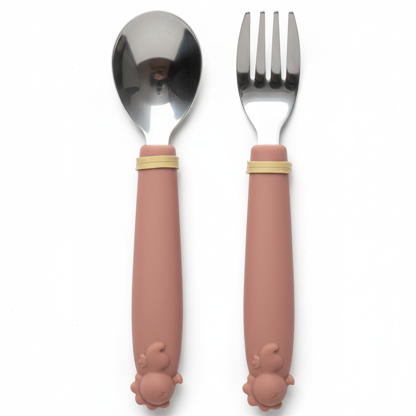 2er Set Edelstahl Kinderbesteckset