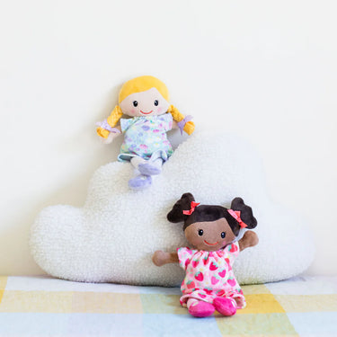 Kuschelpuppe - weiche süße Retropuppe Tiger Tribe