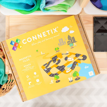 Connetix Roads- Magnetbaustein Straße