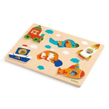 Auto Holzpuzzle - Puzzle ab 18+ Monaten