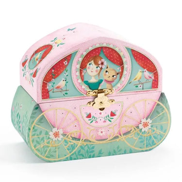 Schmuckkästchen mit Musik und tanzender Prinzessin - Kutschfahrt