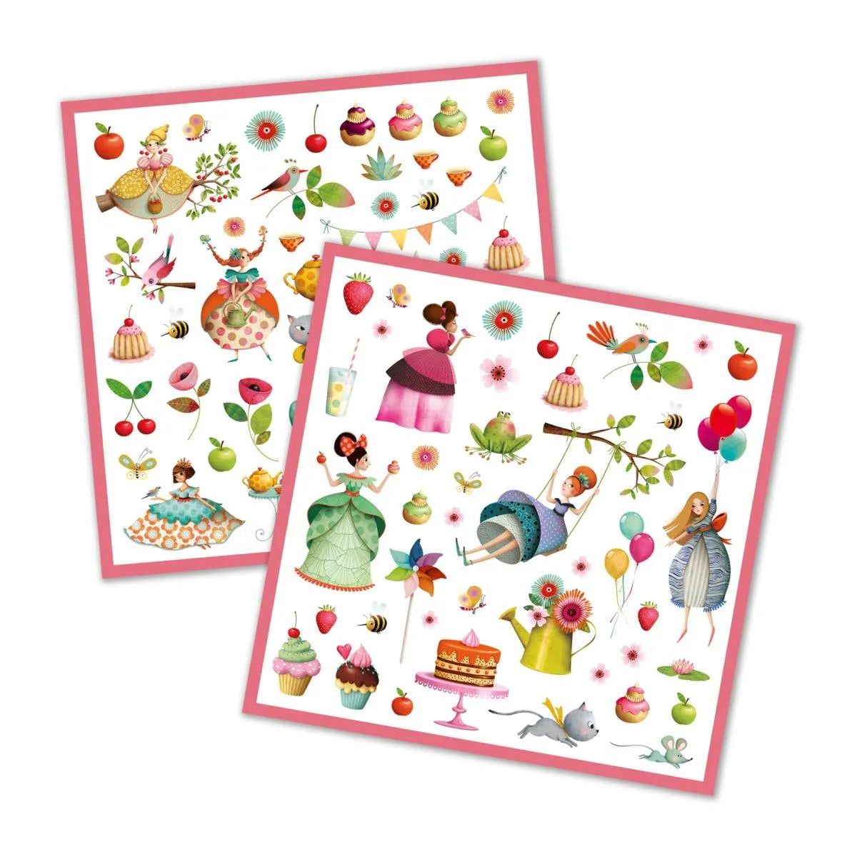 Sticker: Prinzessinnen Tee Party - 160 Sticker