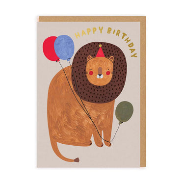 Happy Birthday Löwe - Geburtstagskarte