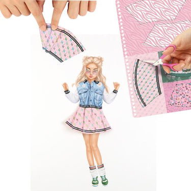 TOPModel Dress Me Up Collage Stickerheft