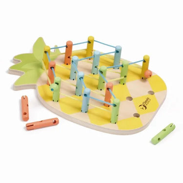 Fädelspiel Ananas