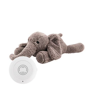 Herzschlag White Noise Kuscheltier George Grau