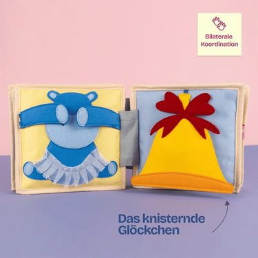 Schaf - Quiet Book - Montessori Spielbuch ab 6 Monaten