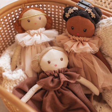 Weiche Stoffpuppen - Dollies -  aus Bio-Baumwolle