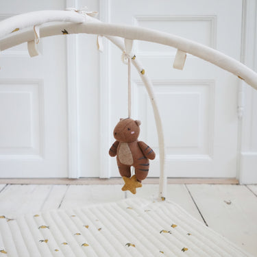 Baby Spieldecke mit Spielbogen Dino Entwicklungsfördernd - Interaktiver Erlebnisdecke