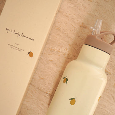 Thermo Trinkflasche (350 ml) - Edelstahl