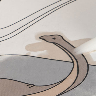 Magisches Malbuch sleet mit Wasserstift für Kleinkinder / Wassermalbuch FSC, wiederwendbar