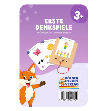 Erste Denkspiele, 3+ Jahre - Kartensatz für den Lochkasten