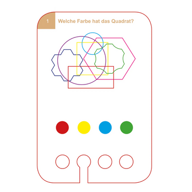Intelligenztraining, 6+ Jahre - Kartensatz für den Lochkasten