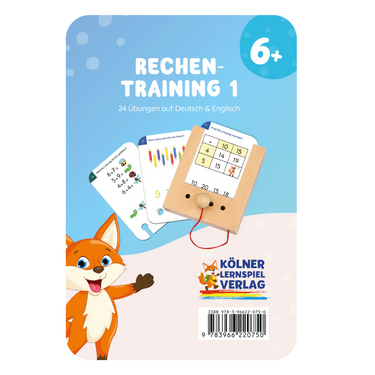 Rechentraining 1, 6+ Jahre - Kartensatz für den Lochkasten
