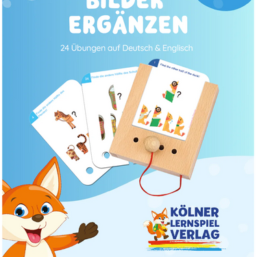 Bilingual bedruckt: Lerne auf Deutsch & Englisch
