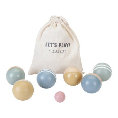Boccia Spiel / Boule Spiel - Set besteht aus 6 großen Kugeln, 2 Kleinen Kugeln