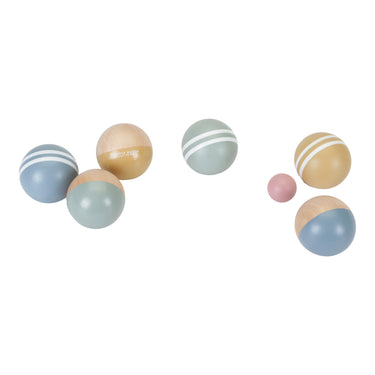 Boccia Spiel / Boule Spiel - Set besteht aus 6 großen Kugeln, 2 Kleinen Kugeln