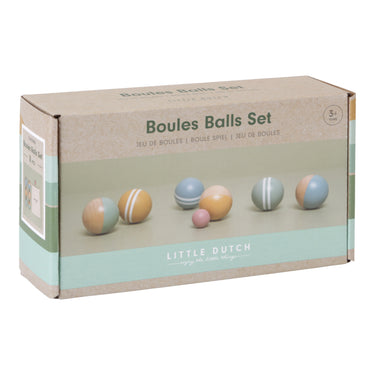 Boccia Spiel / Boule Spiel - Set besteht aus 6 großen Kugeln, 2 Kleinen Kugeln