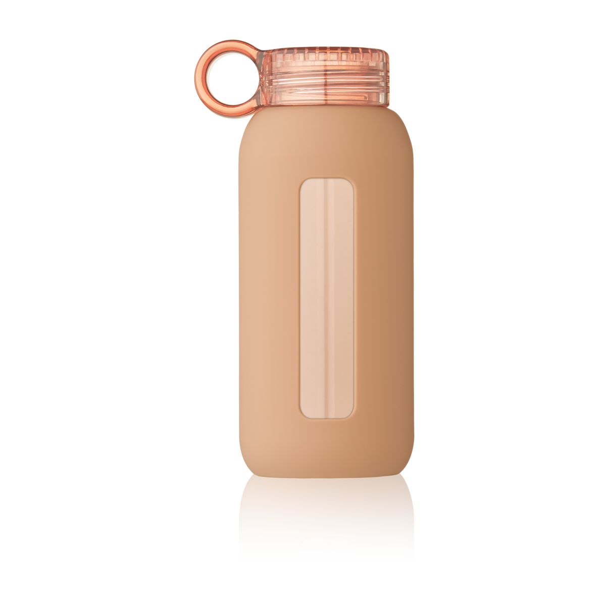 Yang Trinkflasche mit Silikonhülle & Strohhalm 500ml
