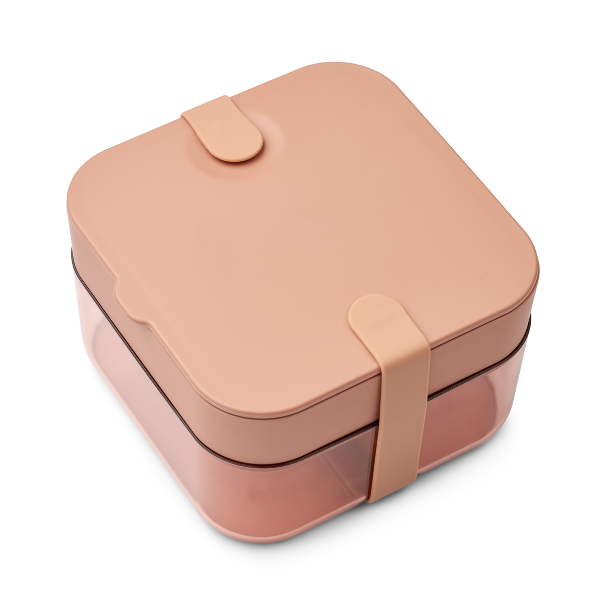 Amandine transparente Bento Box / Brotdose mit Unterteilungen