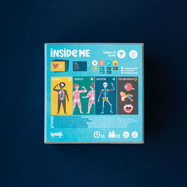Inside Me - Spiel zum Lernen der Namen und Positionen von Muskeln, Knochen & Oganen